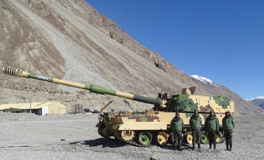 India deployed K-9 Vajra