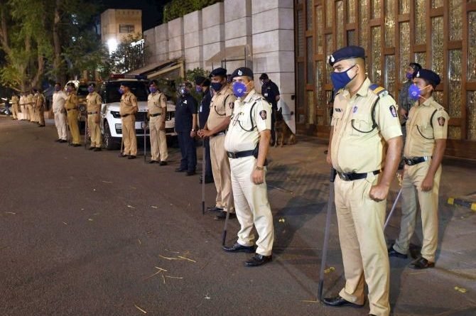 Security tightened at Mukesh