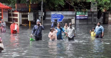 The havoc of rain again in Chennai