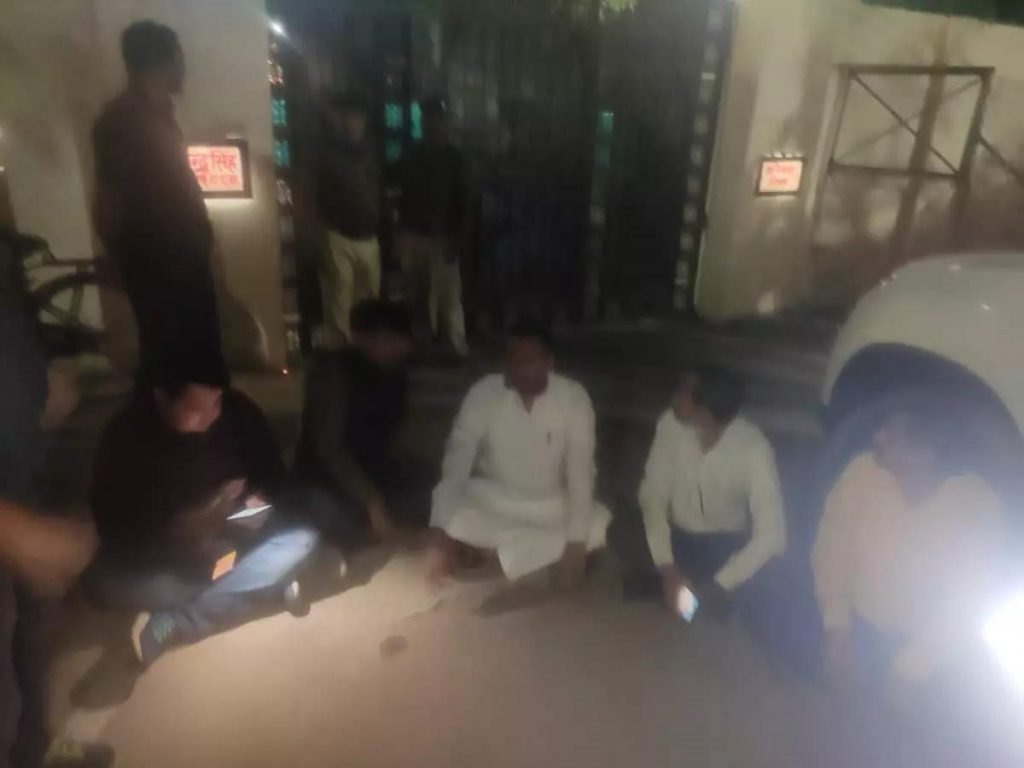 Firing outside BJP MP's house