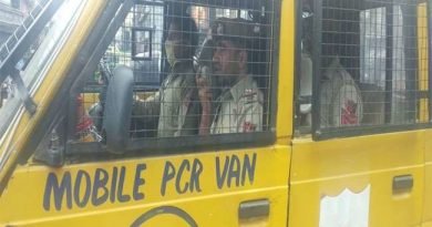 Jammu Police team leaves