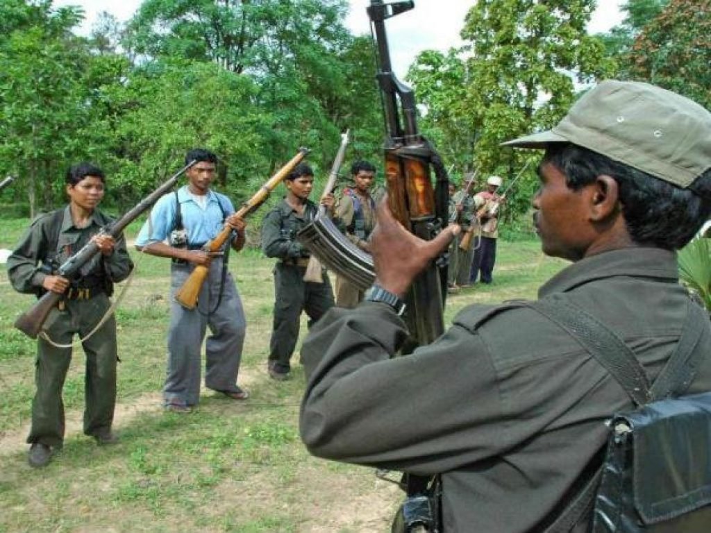 Entry of Naxalites in large numbers