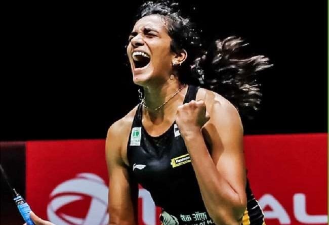 PV Sindhu enters