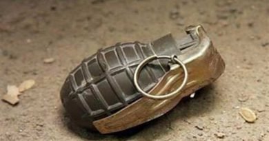 Grenade attack on police post
