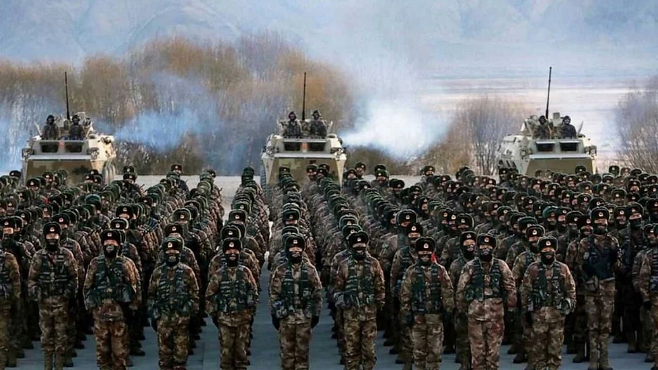 China deployed 60 thousand soldiers
