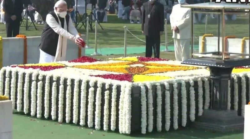 PM Modi paid tribute