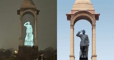 Grand statue of Netaji Subhash