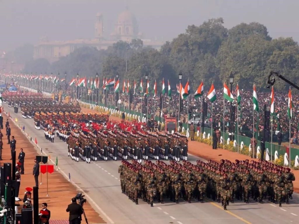 The Republic Day parade