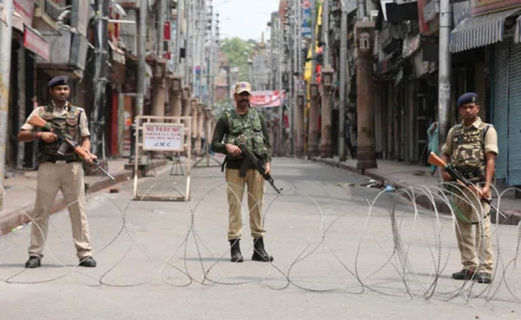 Security beefed up in the Jammu city