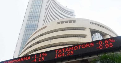 Sensex came down