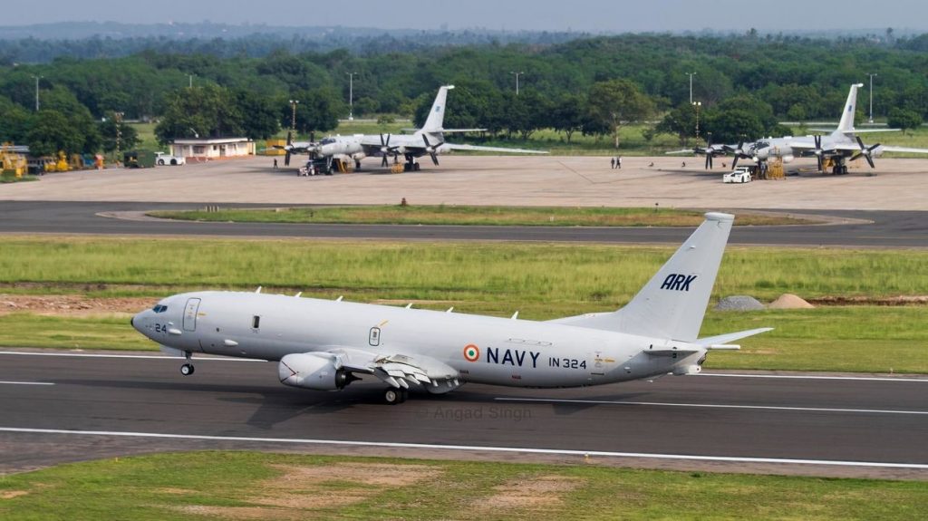 Indian Navy deploys P-8I aircraft