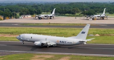 Indian Navy deploys P-8I aircraft