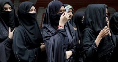 Muslim girls arrived