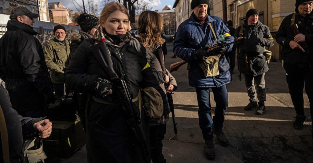 Ukrainian people took