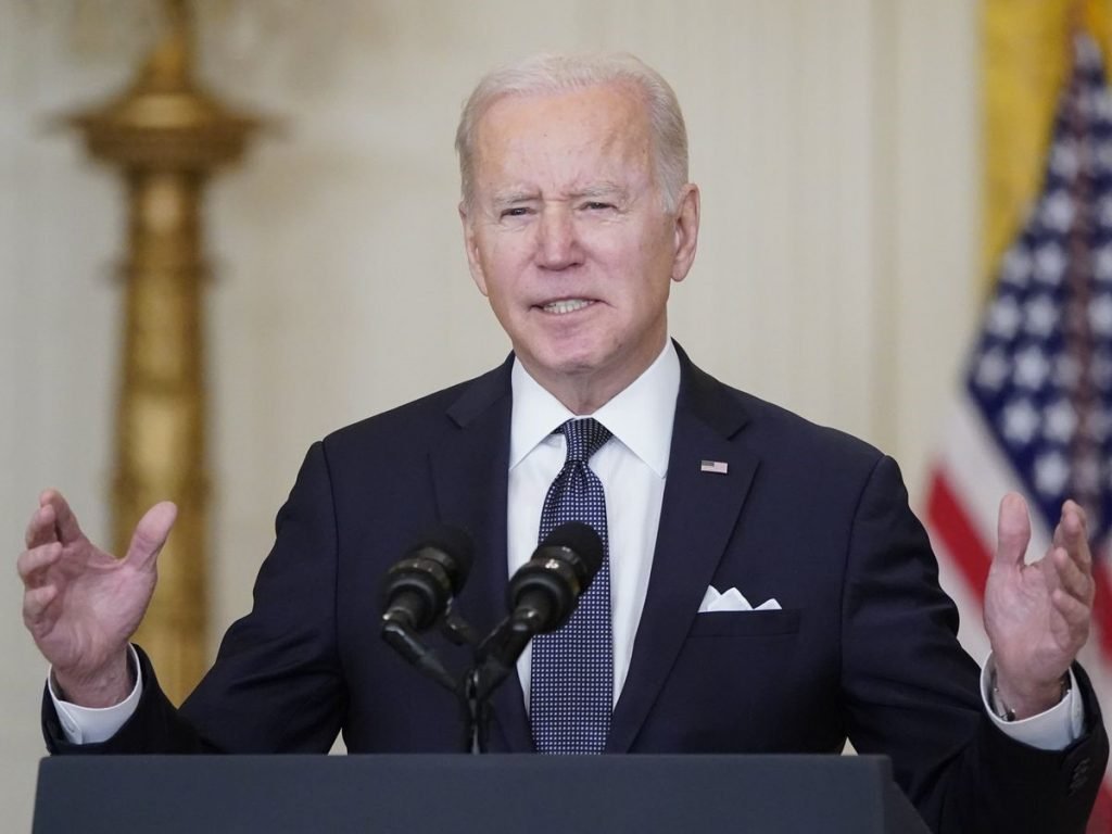 US President Joe Biden