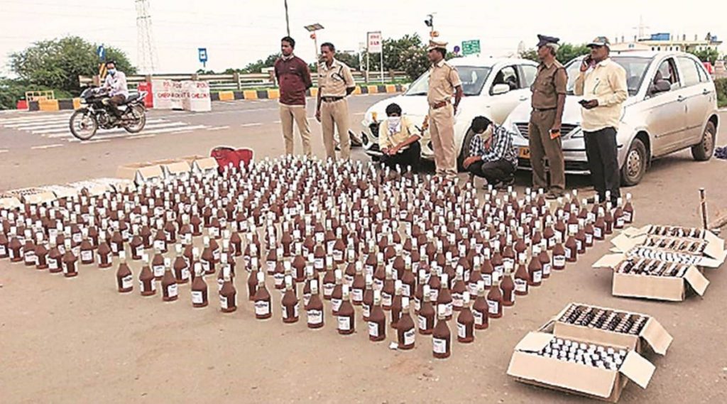 Big action on illegal liquor