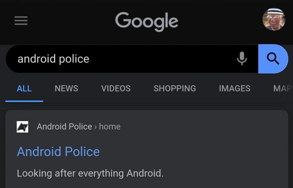 Google tests 'Dark Mode'