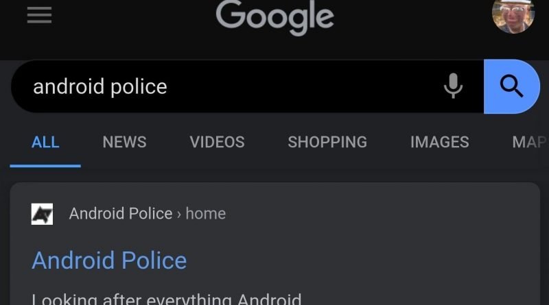Google tests 'Dark Mode'
