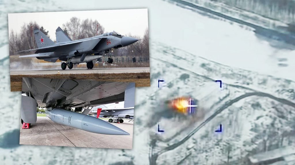 Hypersonic Missile Attack in Ukraine