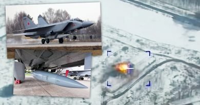 Hypersonic Missile Attack in Ukraine