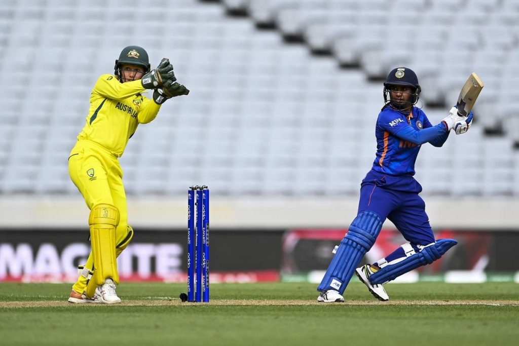 Mithali Raj's strong innings