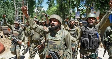 The big action of security forces