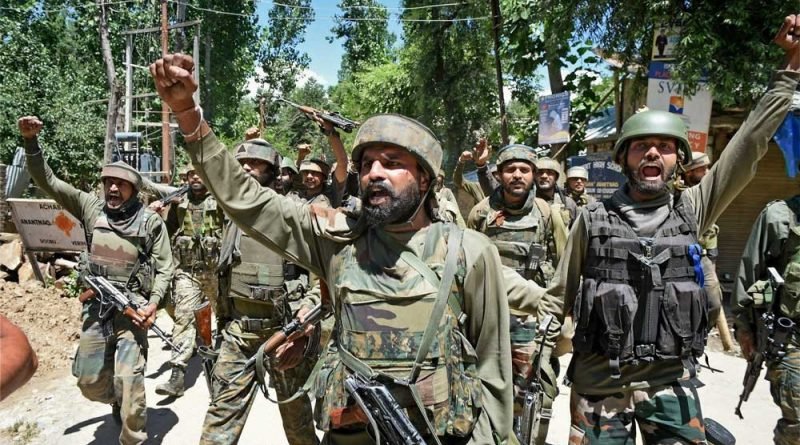 The big action of security forces