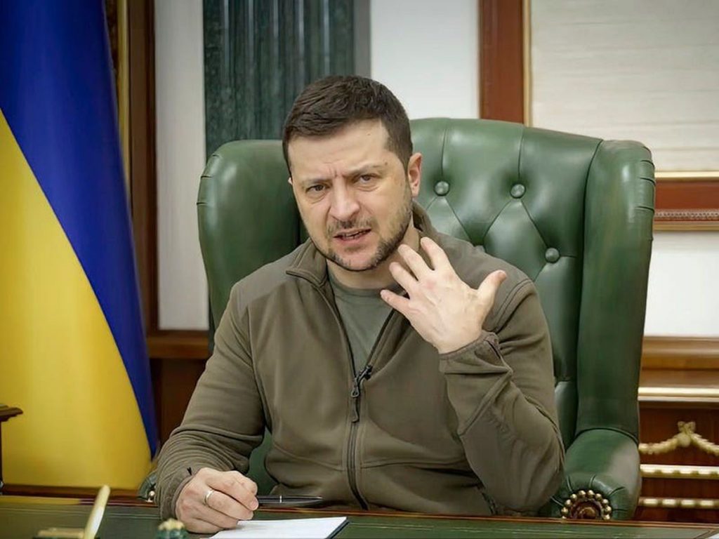 Volodymyr Zelensky will address