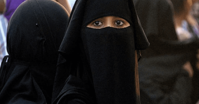 Hijab and temple-mosque