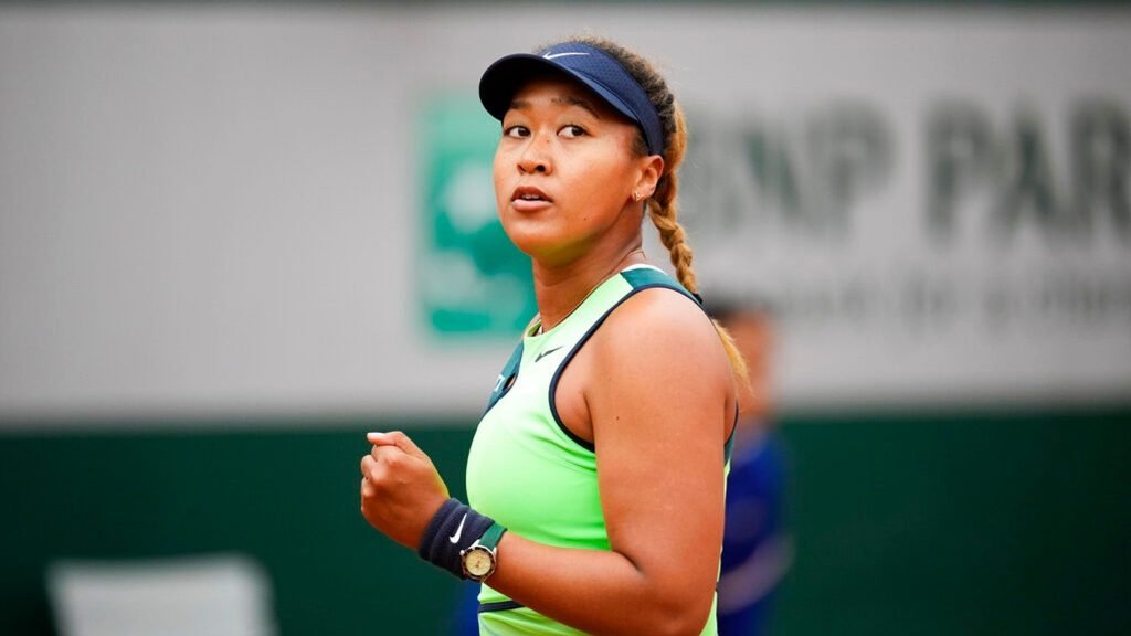 Naomi Osaka was out