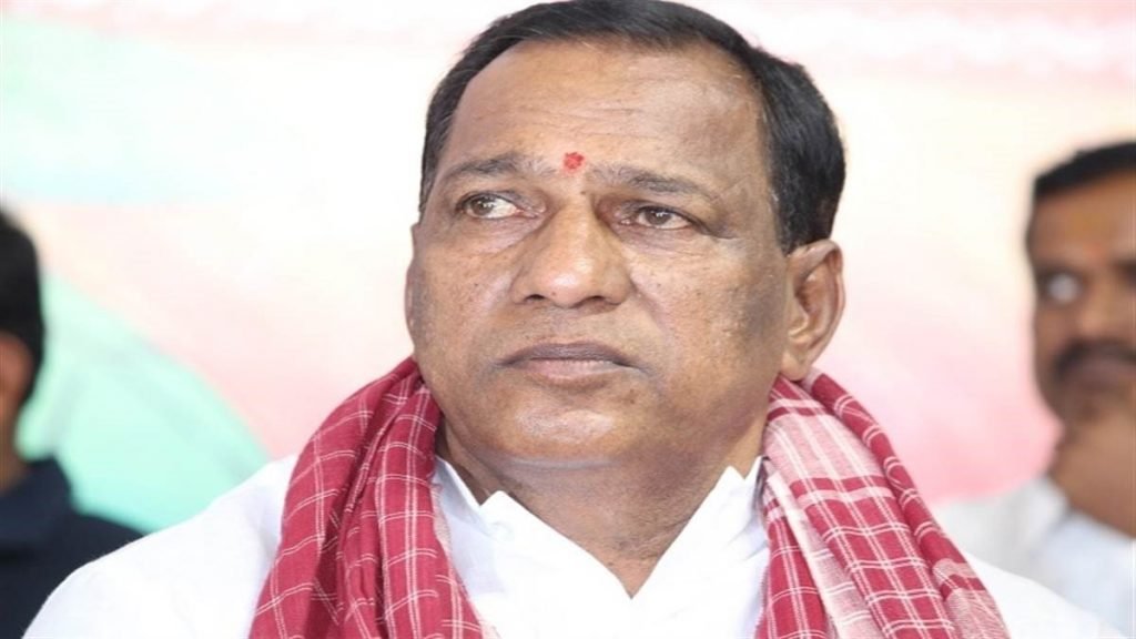 Telangana minister M. Malla Reddy