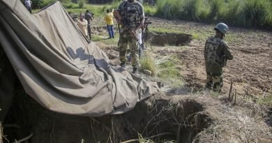 High alert after tunnel found