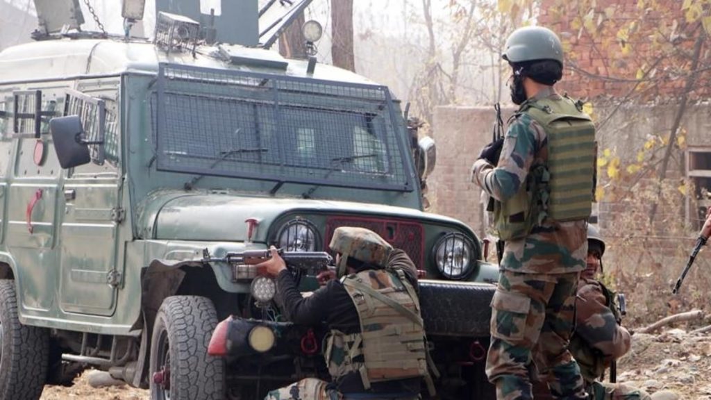 Encounter between terrorists