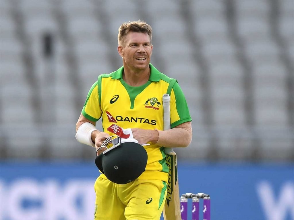David Warner became the first Australian