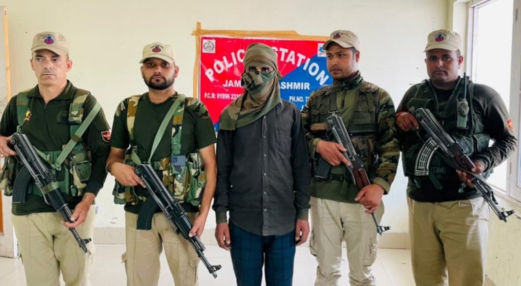 Terrorist arrested from Doda
