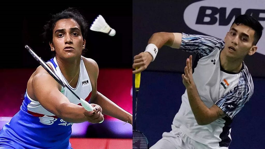 PV Sindhu and Lakshya Sen