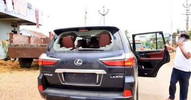 BJP MP's car attacked