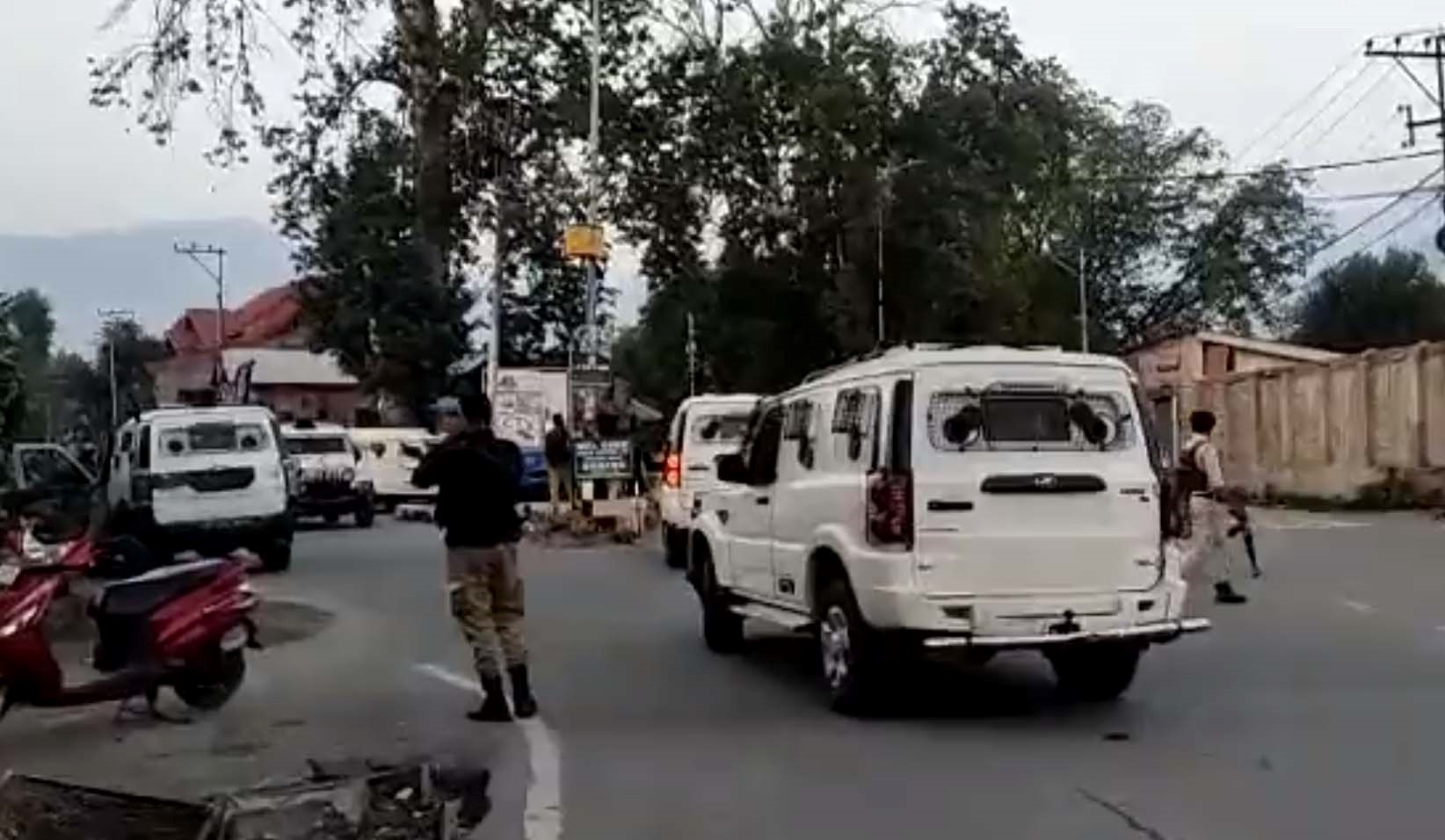 Terrorist Attack Lal Bazaar Srinagar: