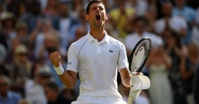 Novak Djokovic reached Wimbledon final