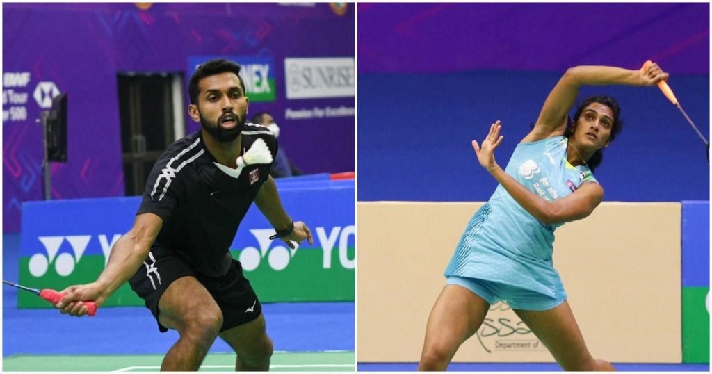 PV Sindhu and HS Prannoy