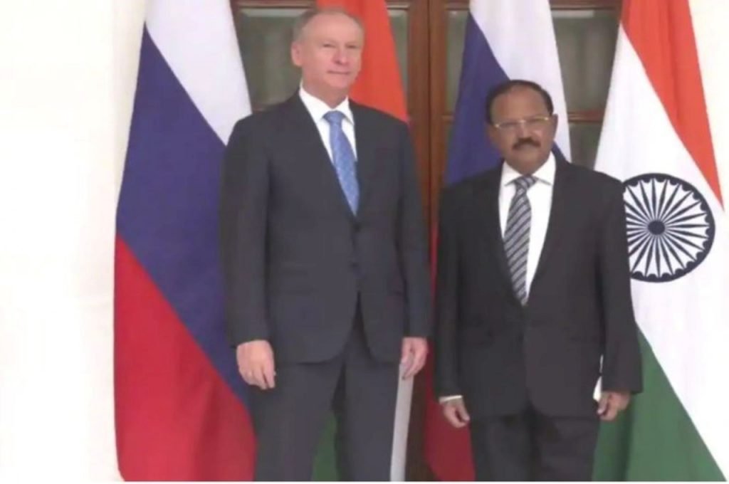 Ajit Doval met his Russian
