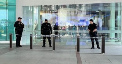 Firing at Australia's Canberra Airport