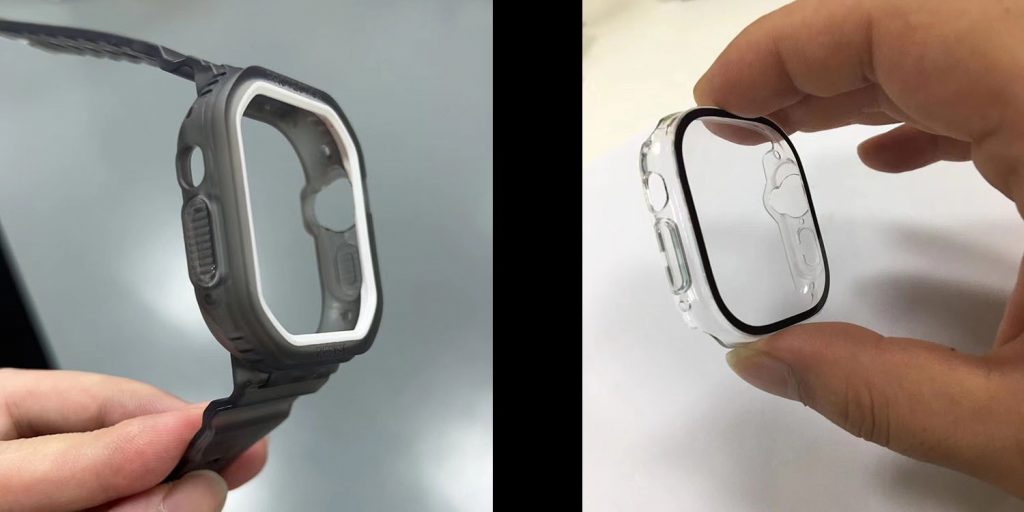 CAD renders of Apple Watch Pro