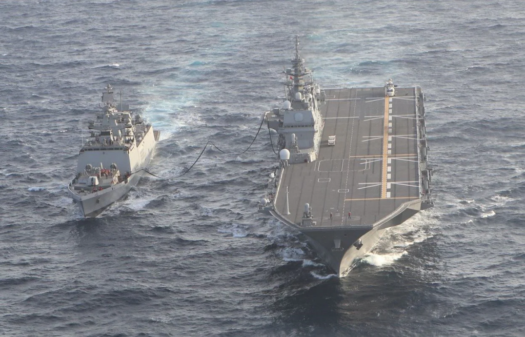 India and Japan begin