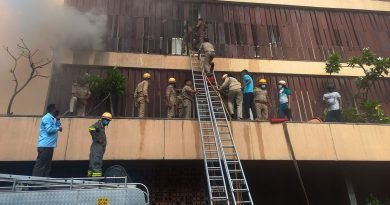 Fire breaks out at Hotel Levana