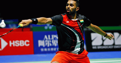 HS Prannoy loses