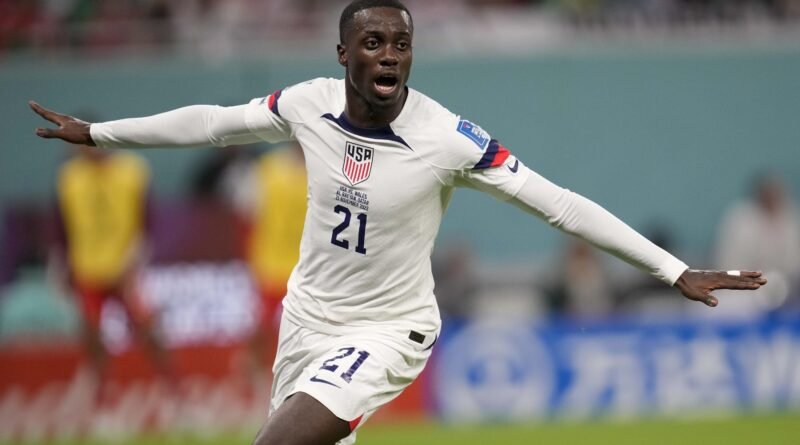 Timothy Weah of America
