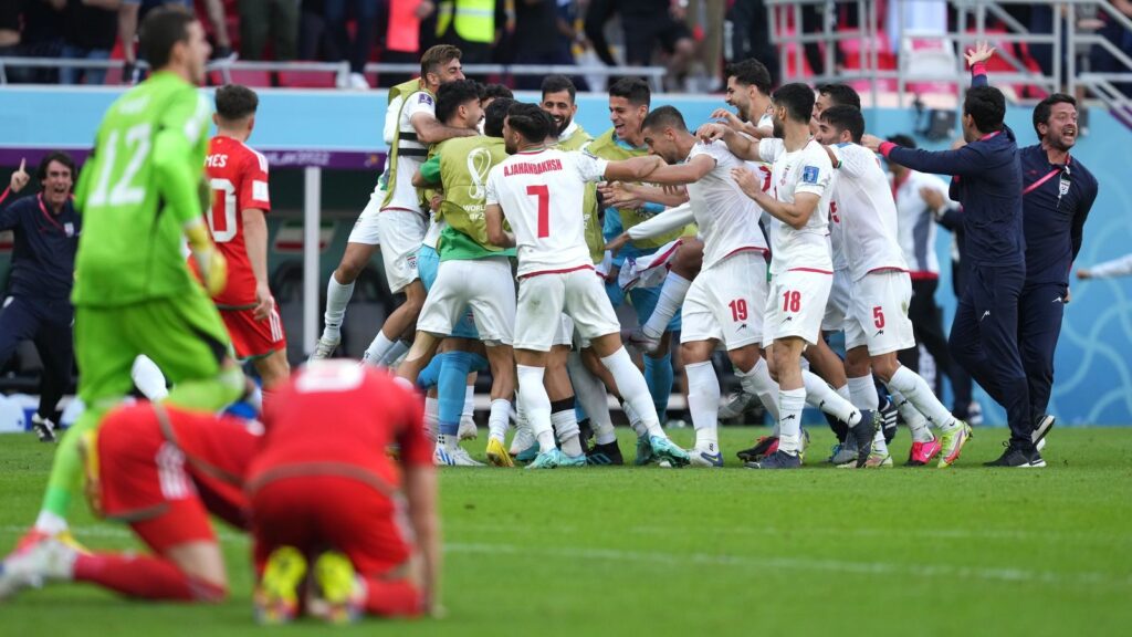 Iran scores two goals
