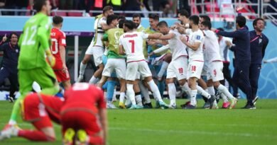 Iran scores two goals