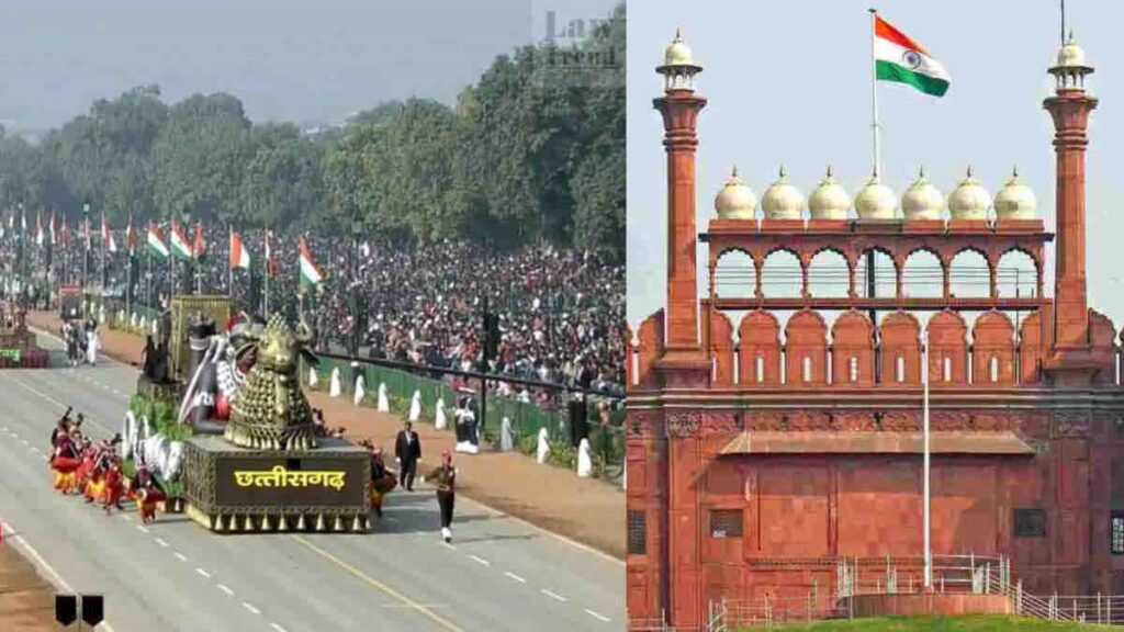 President raises the tricolor flag